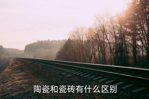  陶瓷和瓷砖有什么区别