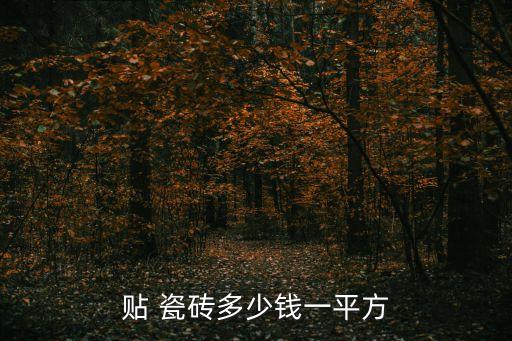 重庆家装贴瓷砖单价,瓷砖品牌越多价格越低质量越好