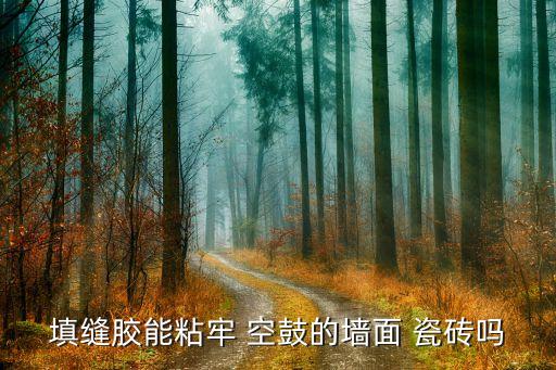 瓷砖空鼓 可以用胶粘吗,如何使用瓷砖胶水?