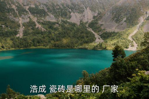 浩成 瓷砖是哪里的 厂家