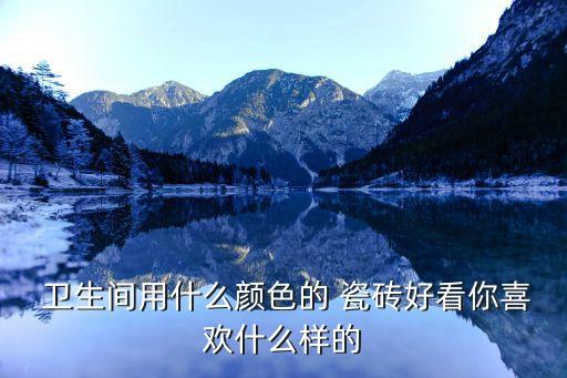  卫生间用什么颜色的 瓷砖好看你喜欢什么样的