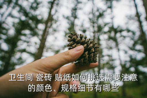 卫生间 瓷砖 贴纸如何挑选需要注意的颜色、规格细节有哪些