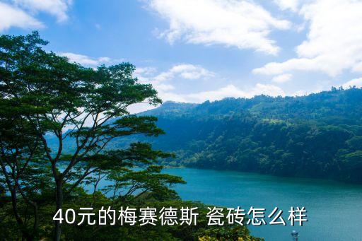 40元的梅赛德斯 瓷砖怎么样