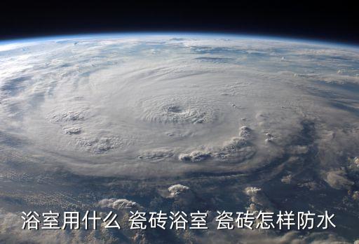 浴室用什么 瓷砖浴室 瓷砖怎样防水