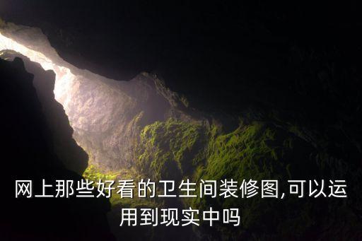 网上那些好看的卫生间装修图,可以运用到现实中吗
