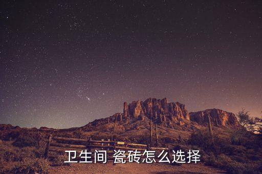  卫生间 瓷砖怎么选择