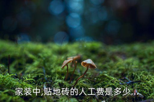 卫生间贴瓷砖怎么计算工价