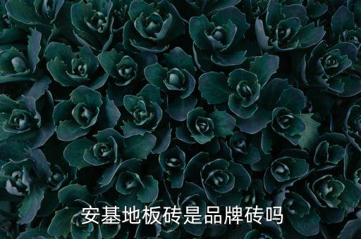  安基地板砖是品牌砖吗