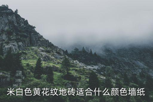 米白色黄花纹地砖适合什么颜色墙纸