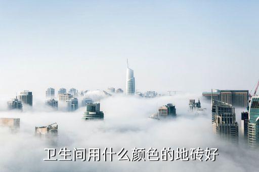  卫生间用什么颜色的地砖好