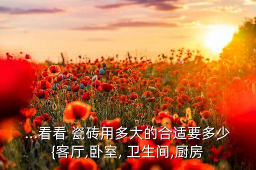 主卧卫生间用什么瓷砖,卫生间的瓷砖用什么颜色的好