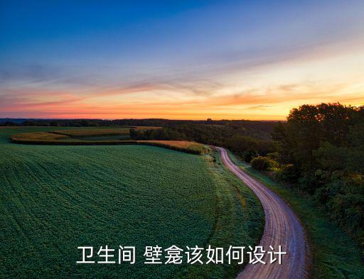 卫生间 壁龛该如何设计