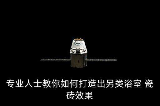 专业人士教你如何打造出另类浴室 瓷砖效果
