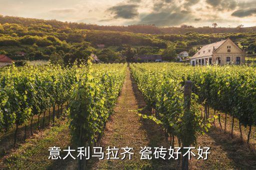  意大利马拉齐 瓷砖好不好