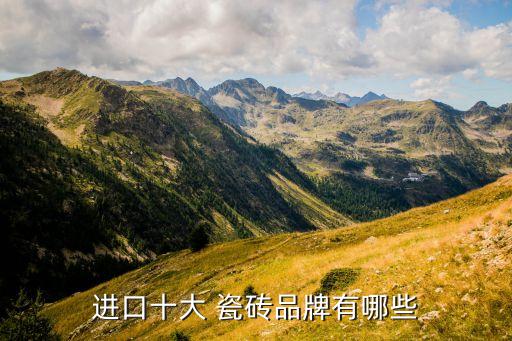 进口十大 瓷砖品牌有哪些