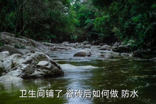  卫生间铺了 瓷砖后如何做 防水