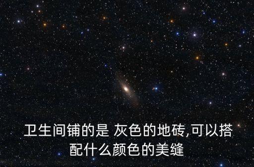 灰色瓷砖欧式装修卫生间