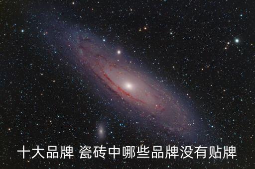 出口瓷砖没有品牌标识,瓷砖后面有品牌标识是好些吗