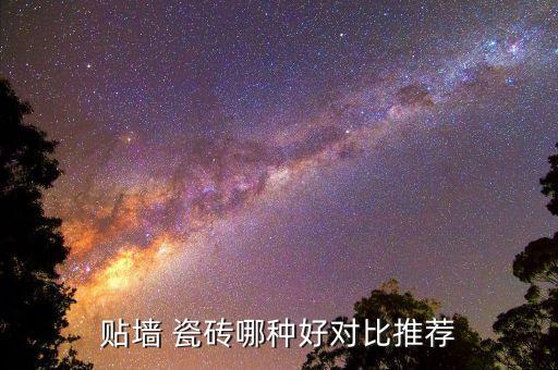 贴墙 瓷砖哪种好对比推荐