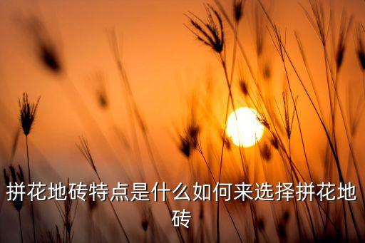 拼花地砖特点是什么如何来选择拼花地砖
