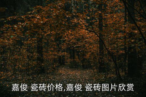 嘉俊 瓷砖价格,嘉俊 瓷砖图片欣赏