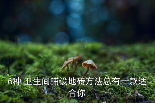 6种 卫生间铺设地砖方法总有一款适合你
