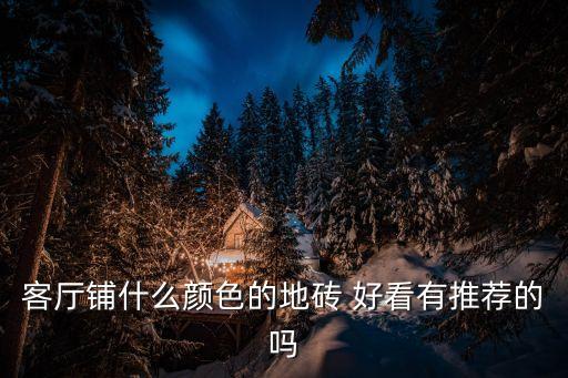 客厅铺什么颜色的地砖 好看有推荐的吗