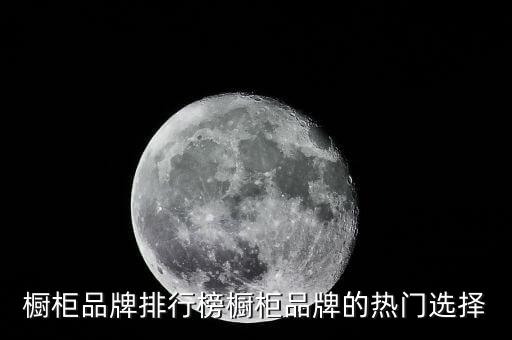 橱柜品牌排行榜橱柜品牌的热门选择