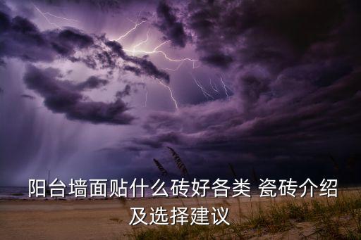  阳台墙面贴什么砖好各类 瓷砖介绍及选择建议