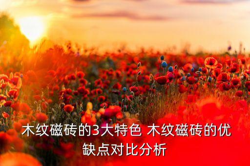  木纹磁砖的3大特色 木纹磁砖的优缺点对比分析