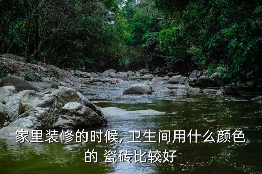 采光好卫生间瓷砖颜色,采光一般的客厅用什么颜色瓷砖