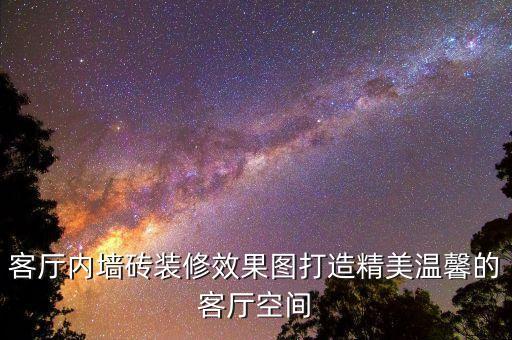 客厅内墙砖装修效果图打造精美温馨的客厅空间