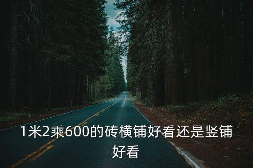 1米2乘600的砖横铺好看还是竖铺好看
