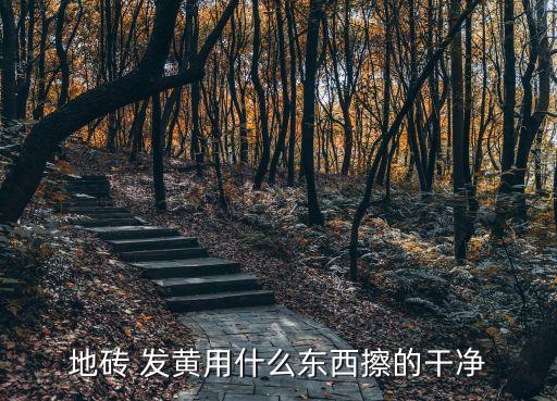 地砖 发黄用什么东西擦的干净